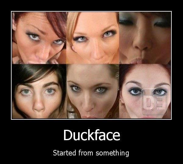 duckface